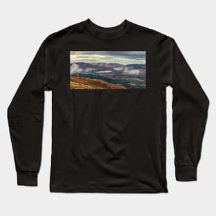 Fort William From Ben Nevis Long Sleeve T-Shirt